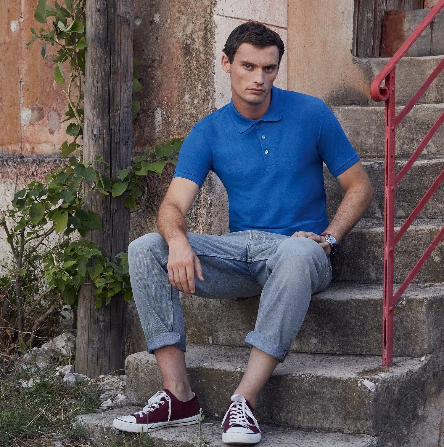 65/35 Tailored Fit Polo | RED