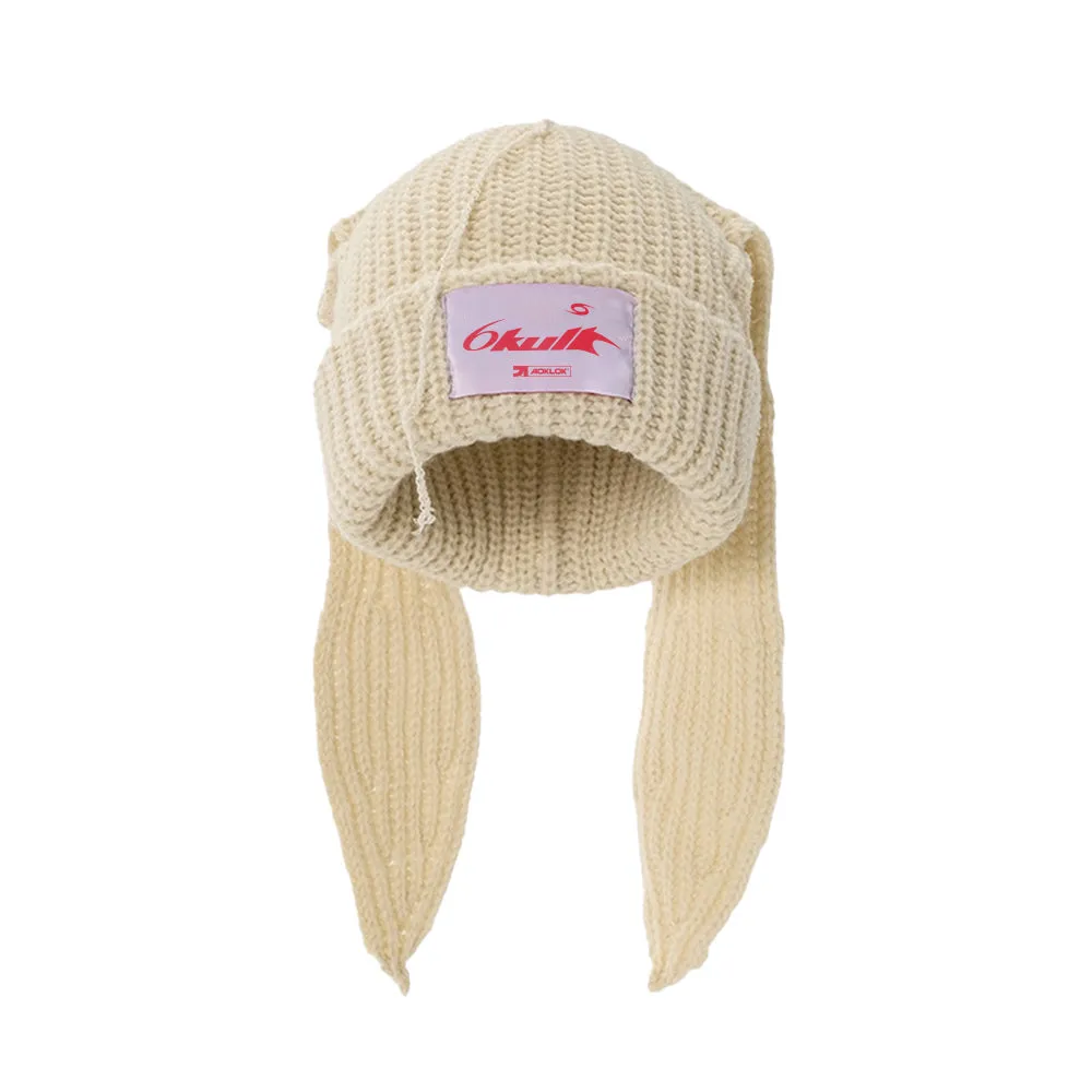 6Kull Street Rabbit Knitted Hat
