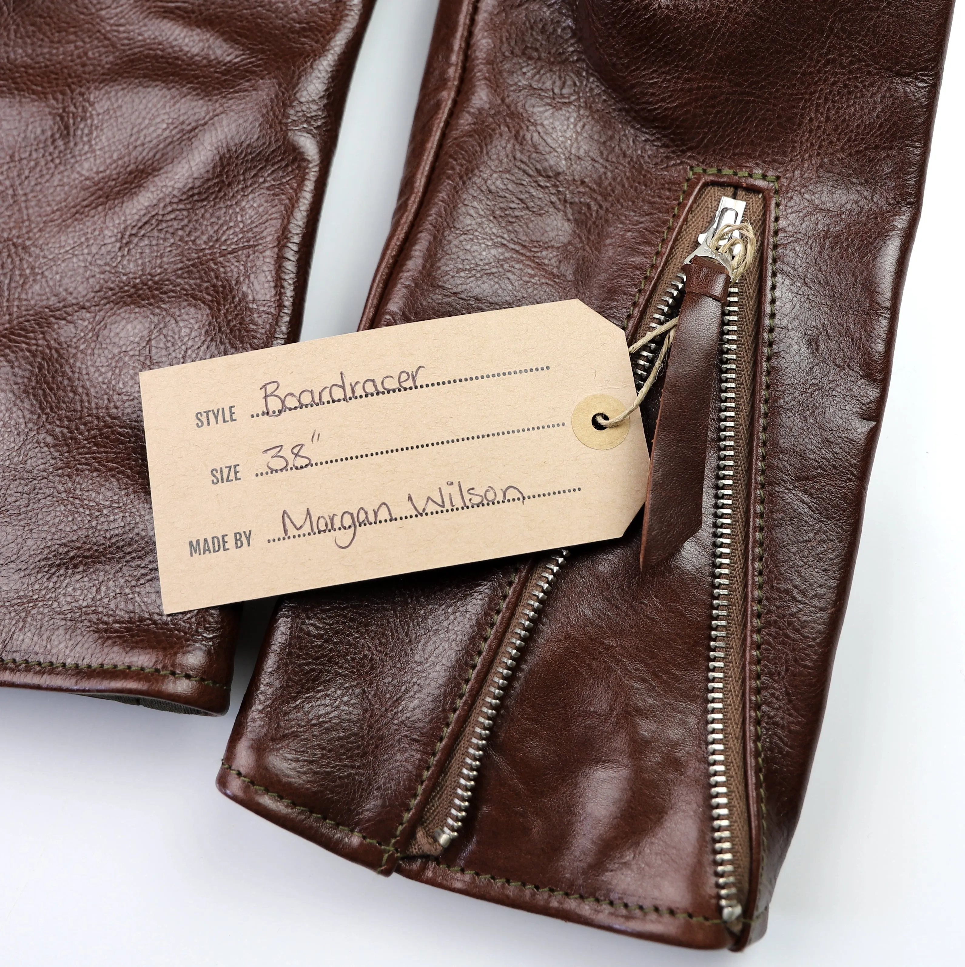 Aero Board Racer, size 38, Tobacco Badalassi Cowhide