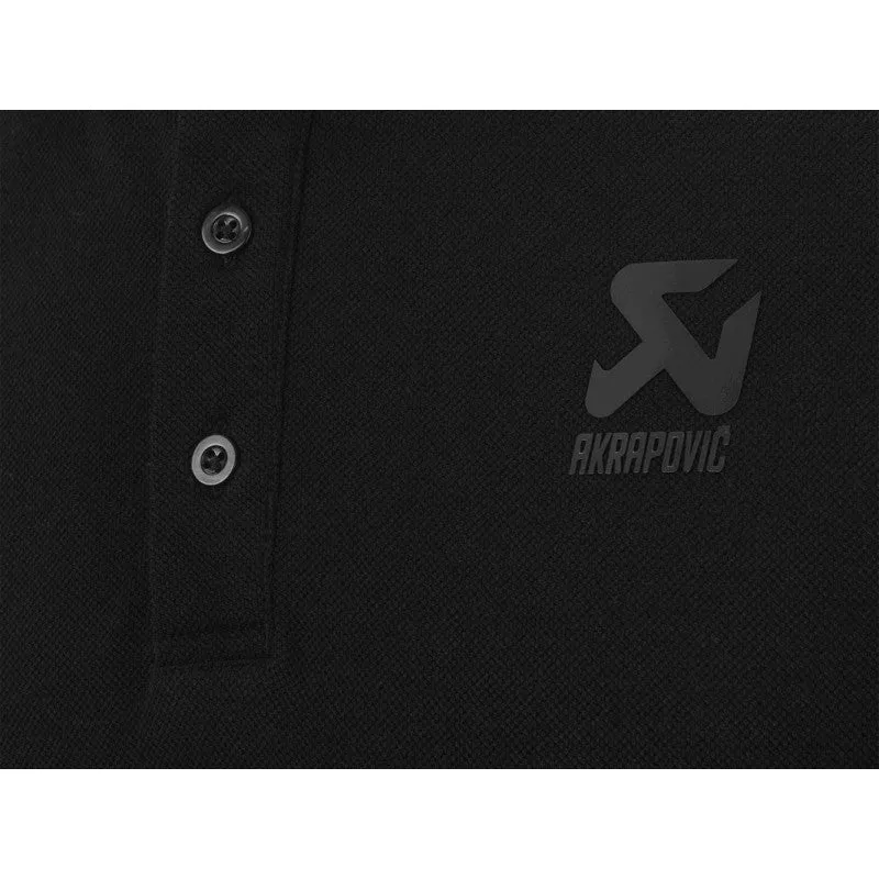 AKRAPOVIC 802139 Polo Corpo Black Women M