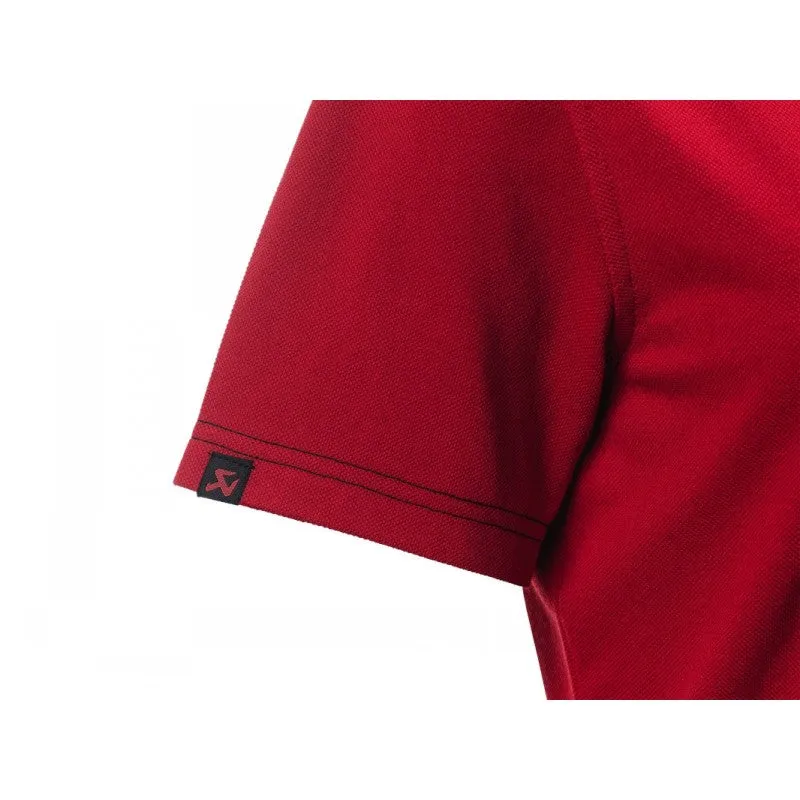 AKRAPOVIC 802153 Polo Corpo Red Women L