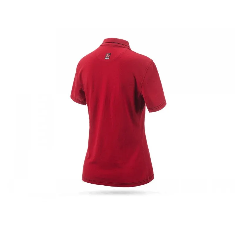 AKRAPOVIC 802153 Polo Corpo Red Women L