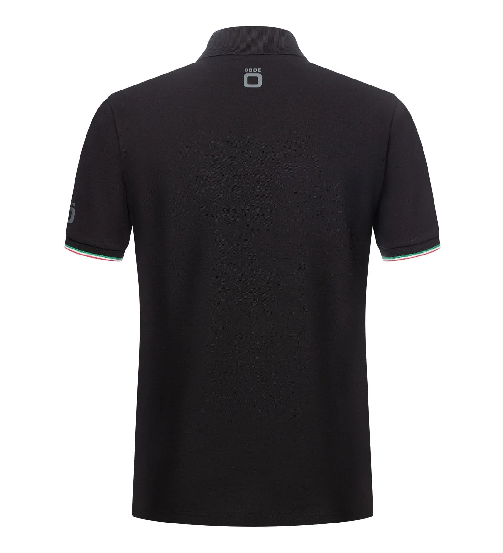 Alfa Romeo Racing F1 Small Logo Pique Polo Shirt - White/Black/Blue/Red