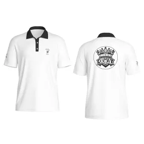 All-Over Print Men's Polo Collar Jersey barbershop, theme, print 27