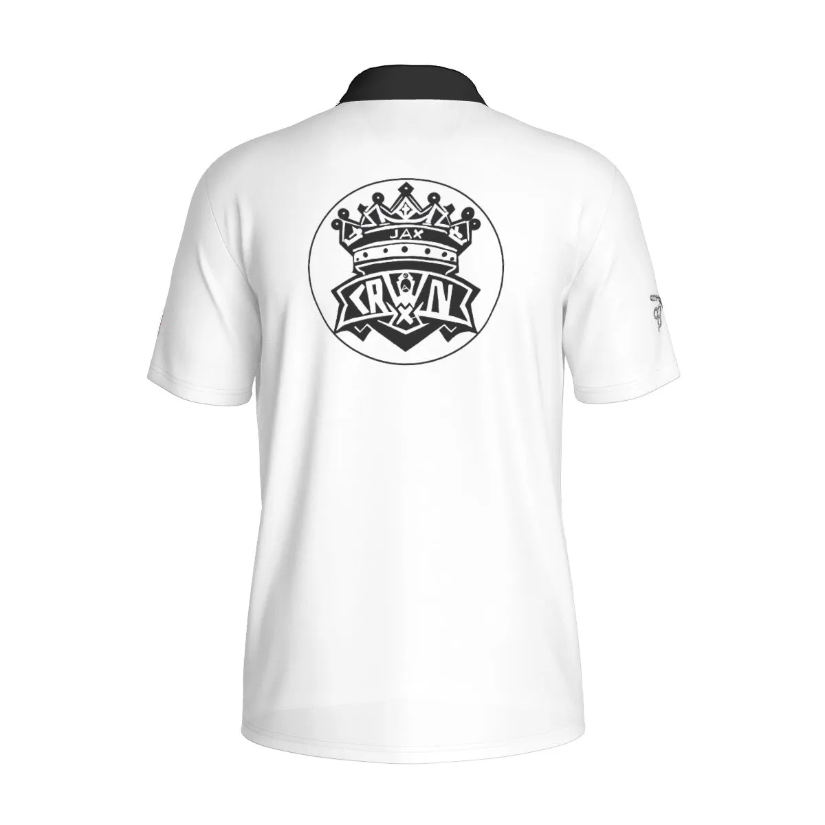 All-Over Print Men's Polo Collar Jersey barbershop, theme, print 27