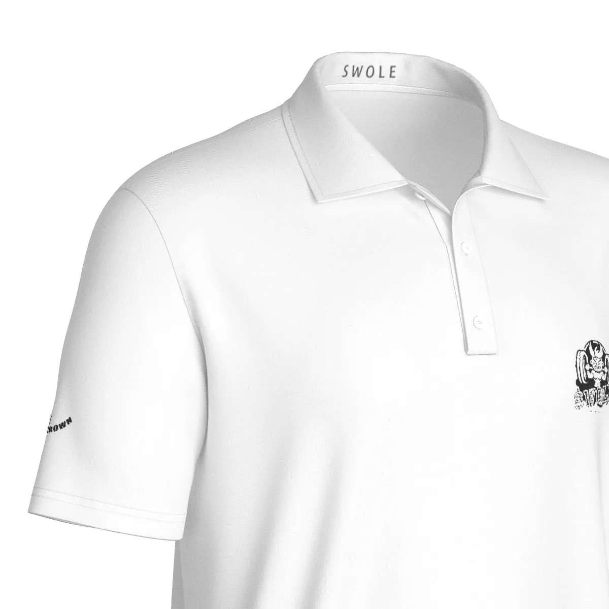 All-Over Print Men's Polo Collar Jersey swole print