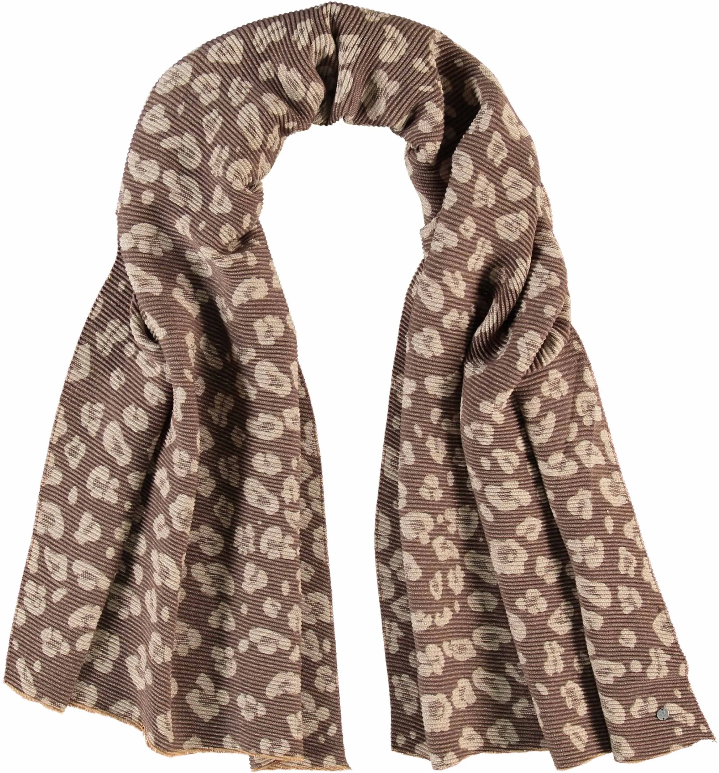Animal Plissé Woven Wrap