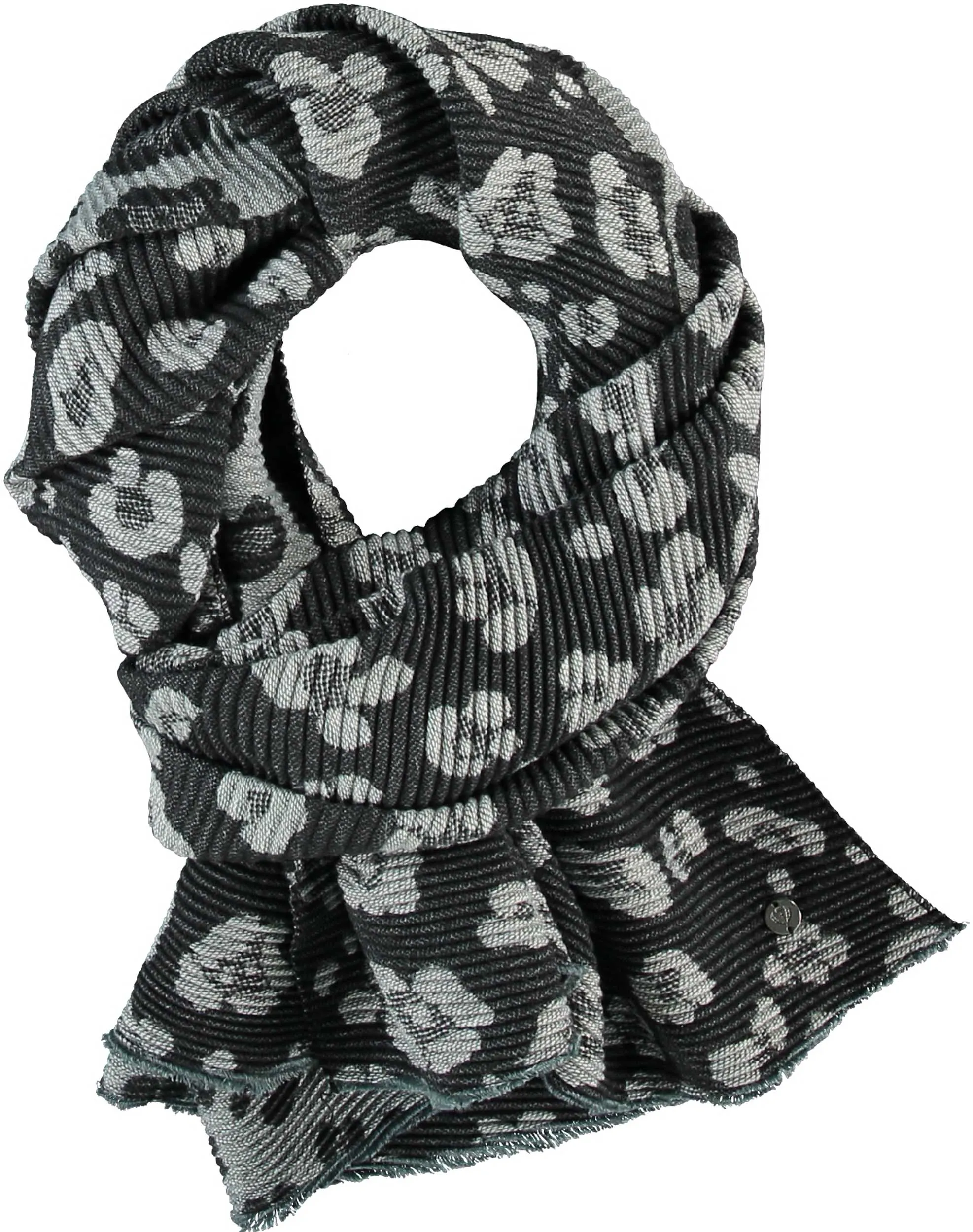 Animal Plissé Woven Wrap