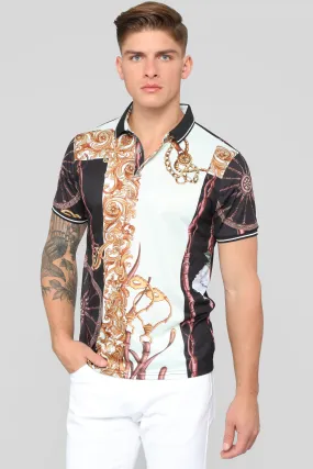 Anton Short Sleeve Polo - Black