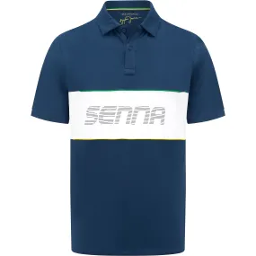 Ayrton Senna Men's Race Polo Shirt