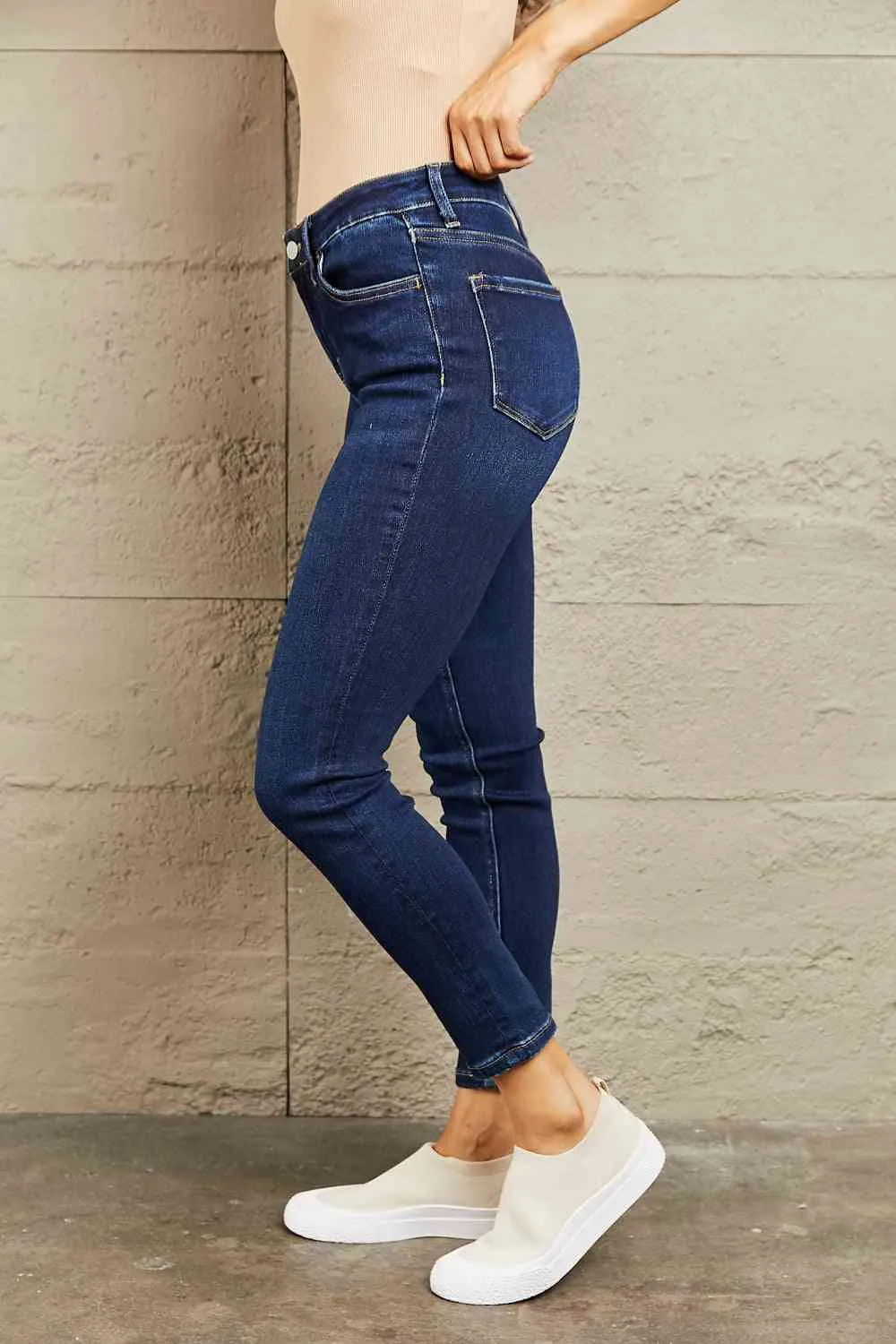 BAYEAS Mid Rise Slim Jeans
