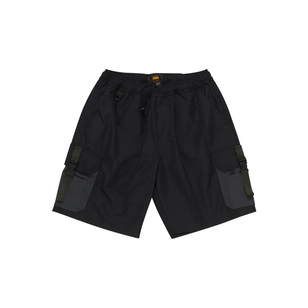 Board Short Cargo Pants ARIES BLACK GREY