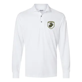 Brotherhood Shield EGA Longsleeve Performance Polo