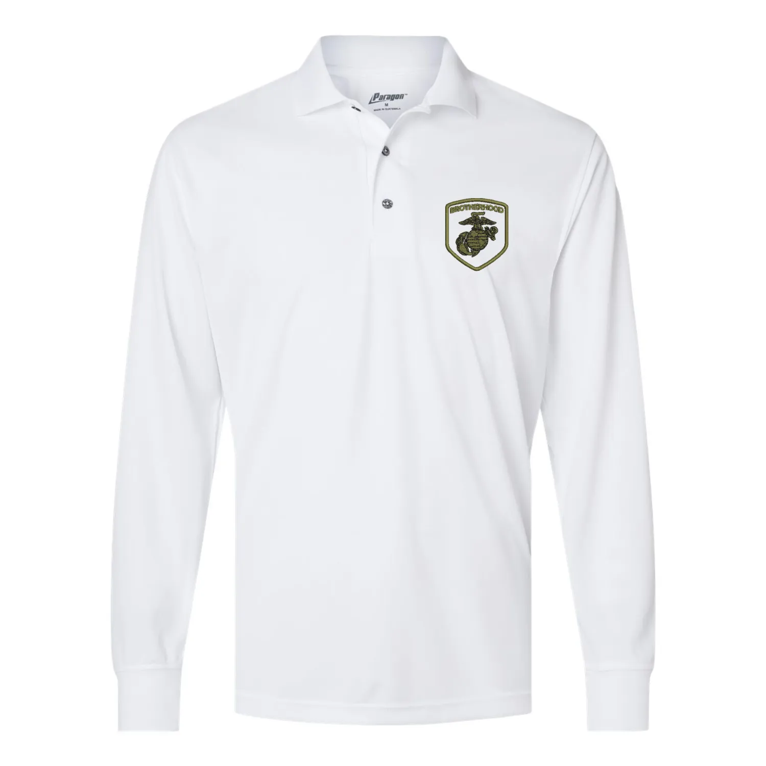 Brotherhood Shield EGA Longsleeve Performance Polo