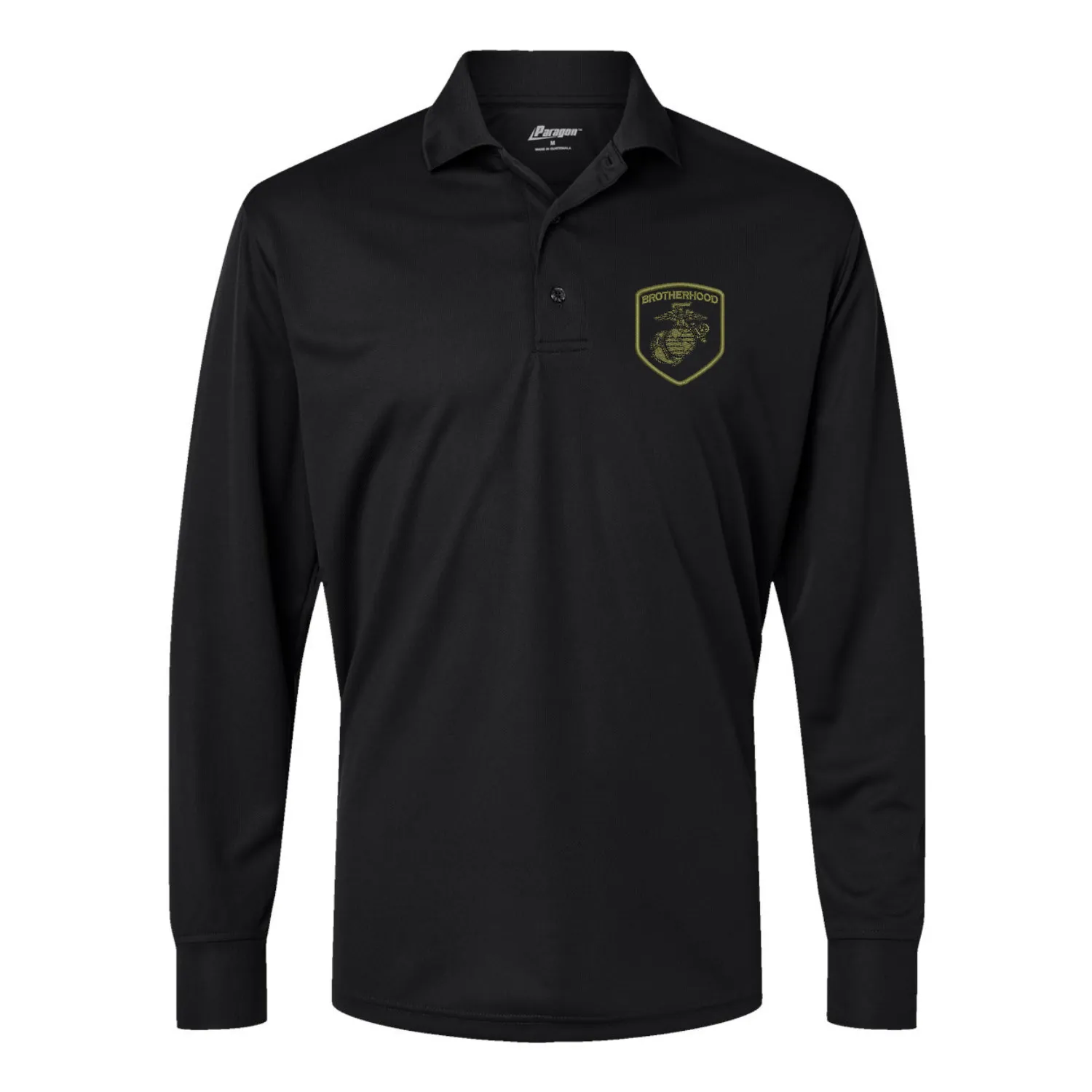 Brotherhood Shield EGA Longsleeve Performance Polo