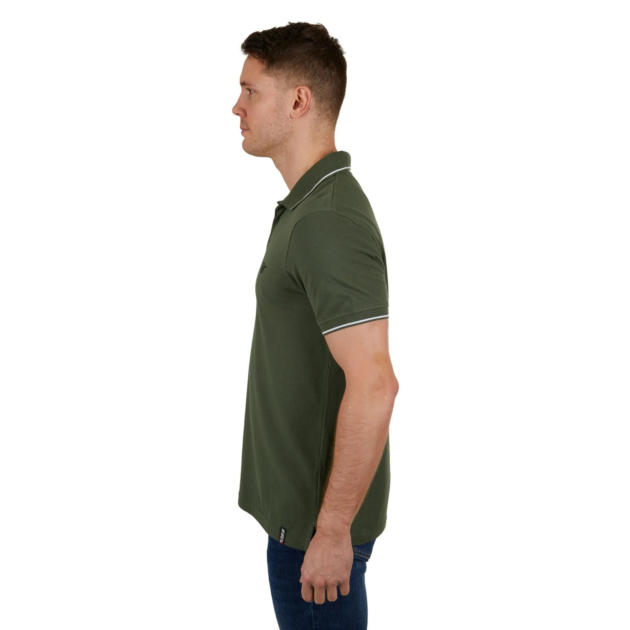 Bullzye Mens Dennis Short Sleeve Polo Shirt