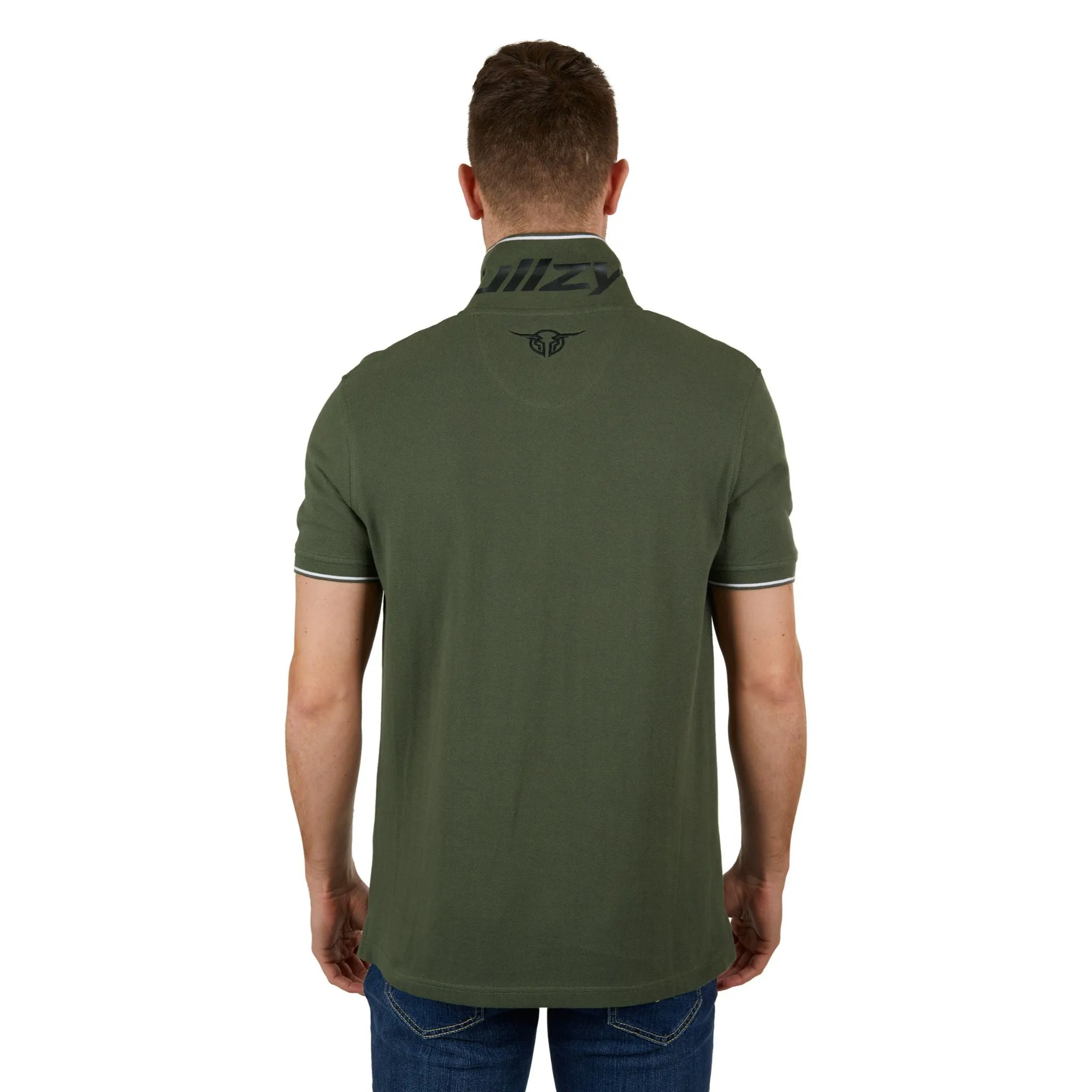 Bullzye Mens Dennis Short Sleeve Polo Shirt