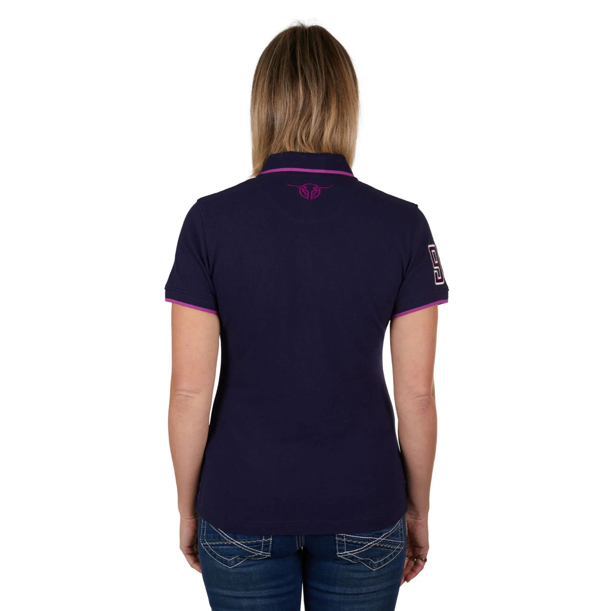 Bullzye Womens Belle Short Sleeve Polo Shirt