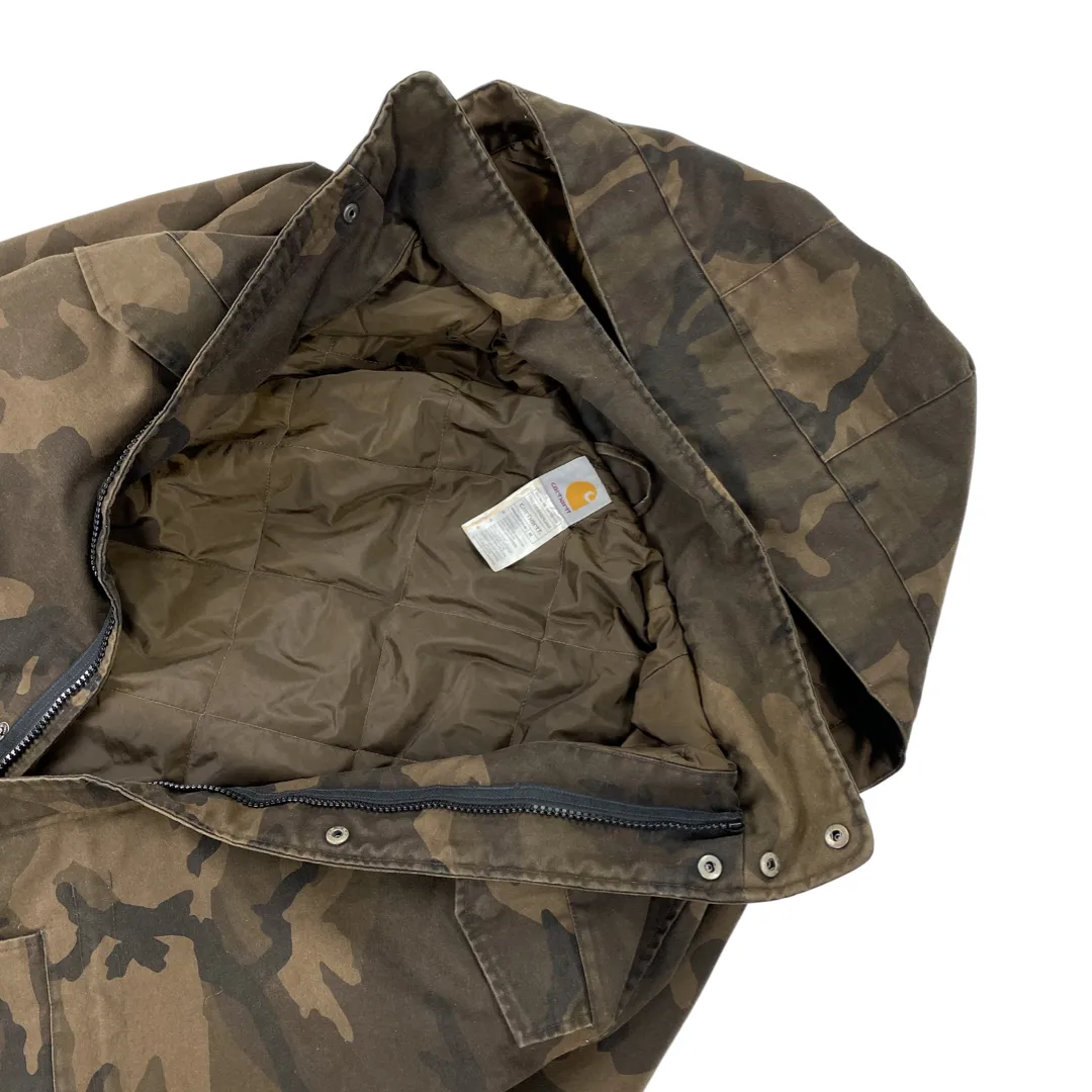 Carhartt Quilted Camo Winter Jacket