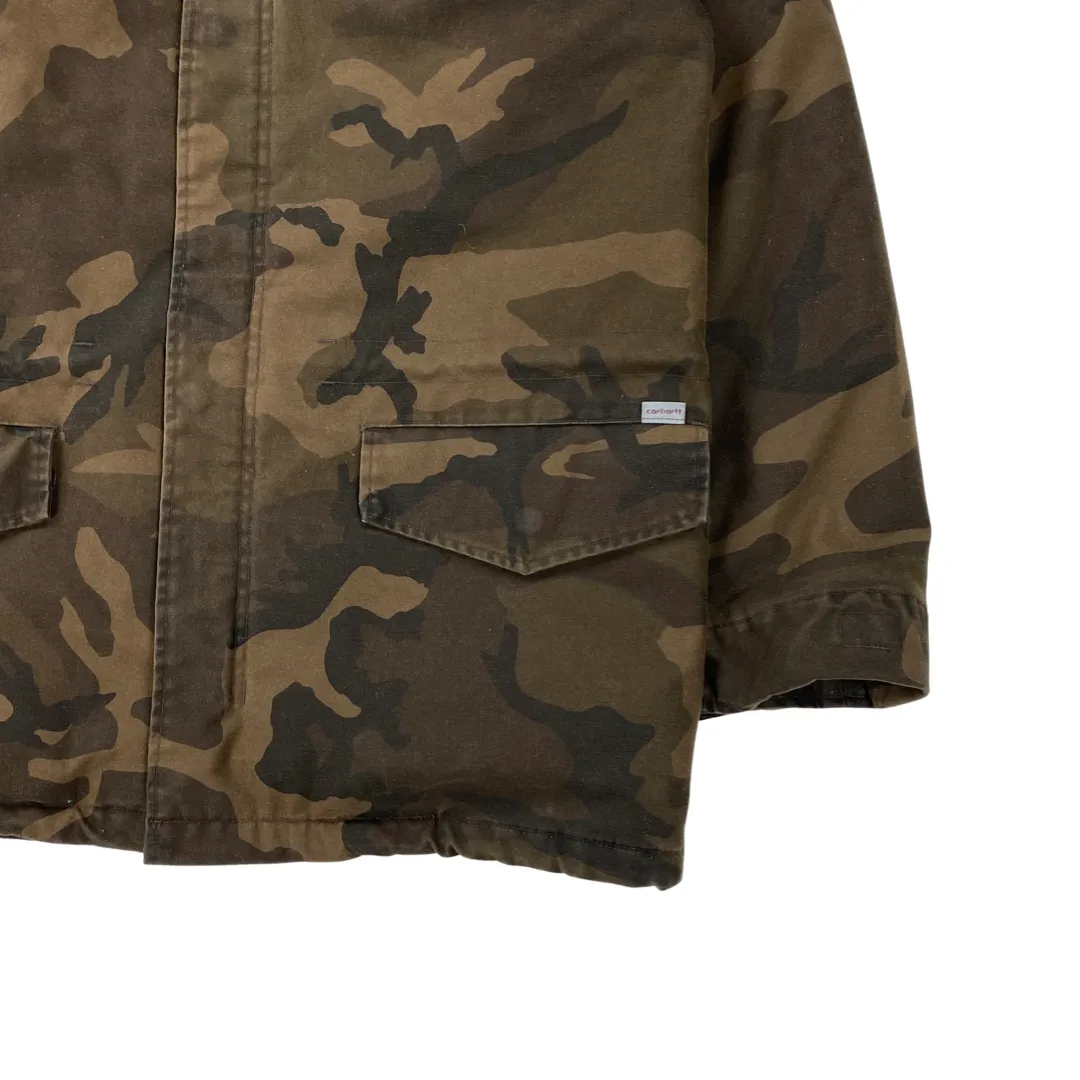 Carhartt Quilted Camo Winter Jacket