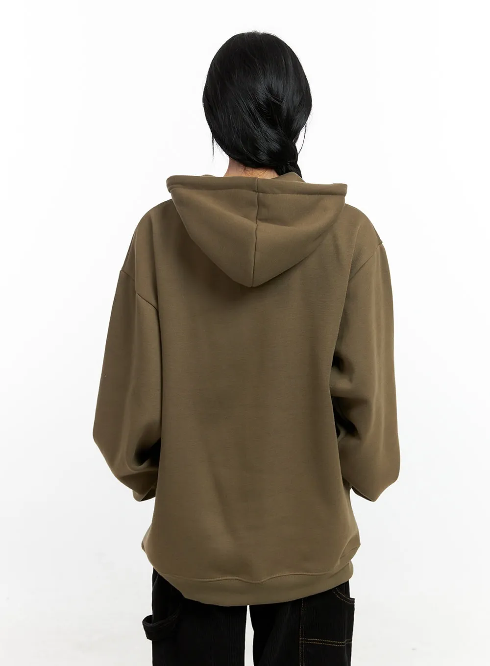 Chic Graphic Oversized Hoodie CN407