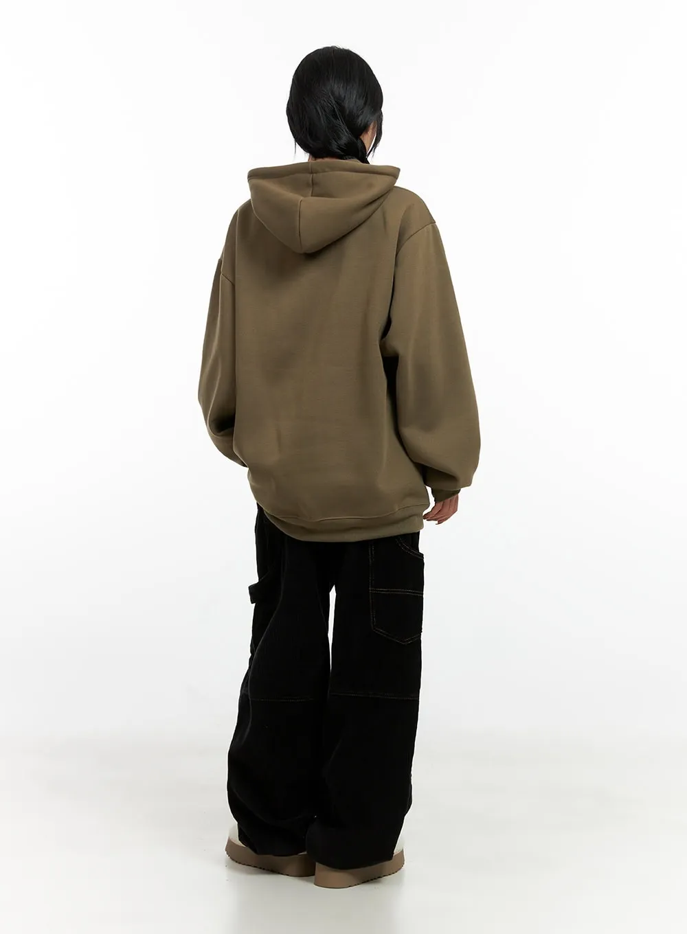 Chic Graphic Oversized Hoodie CN407