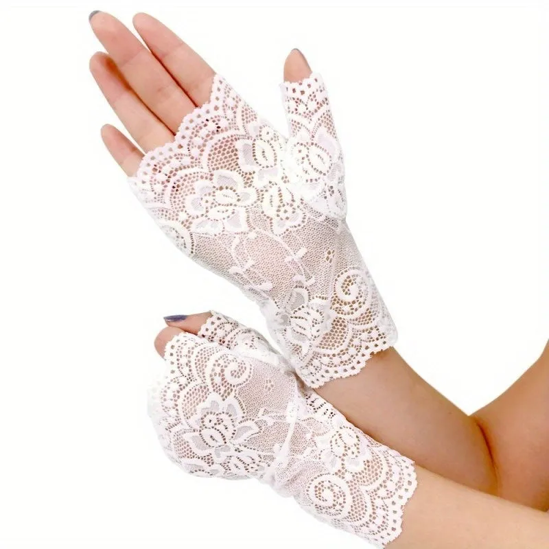 Chic Lace Gloves for Women  Ideal for Special Occasions
