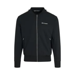 Classic Logo Bomber Jacket in Black/Off White