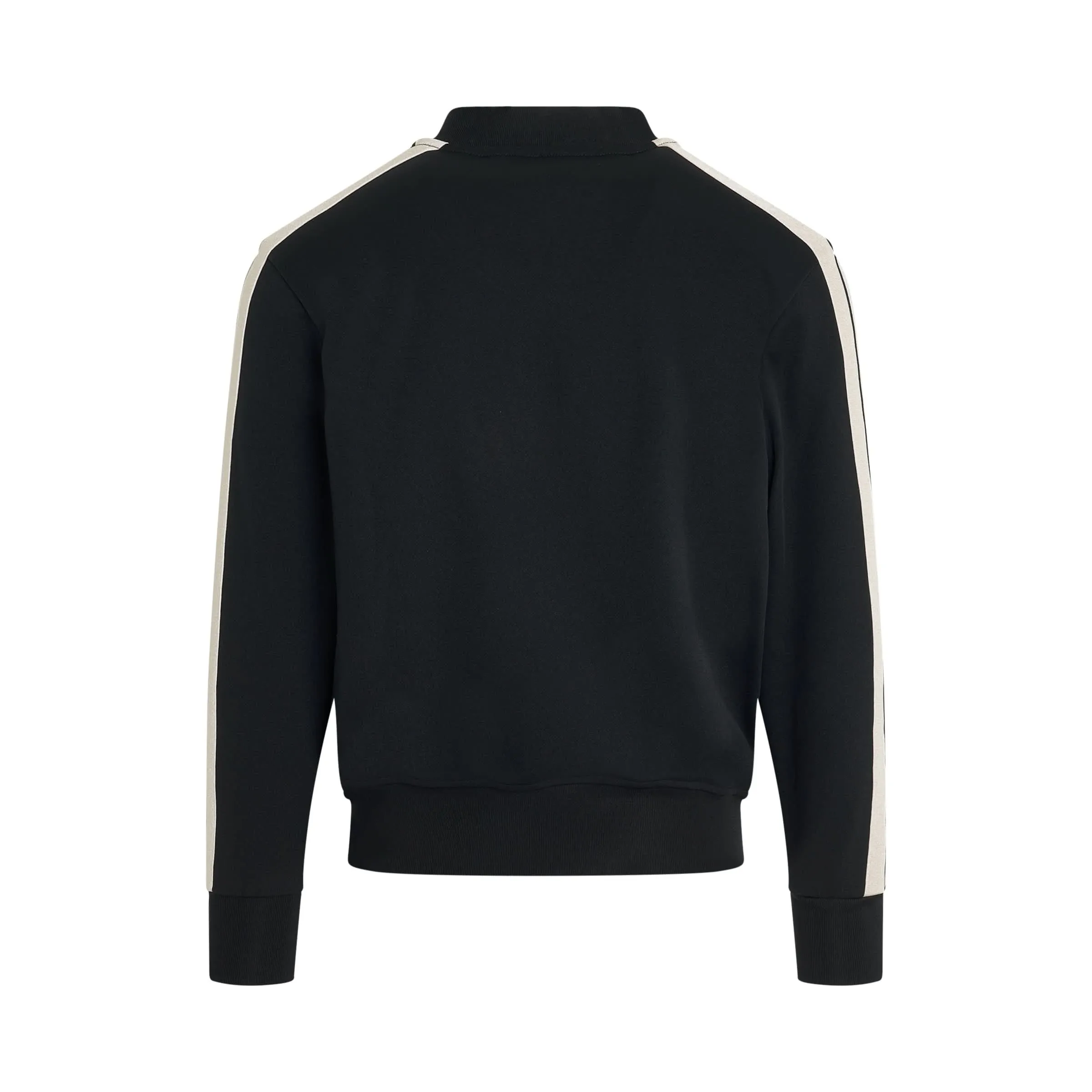 Classic Logo Bomber Jacket in Black/Off White