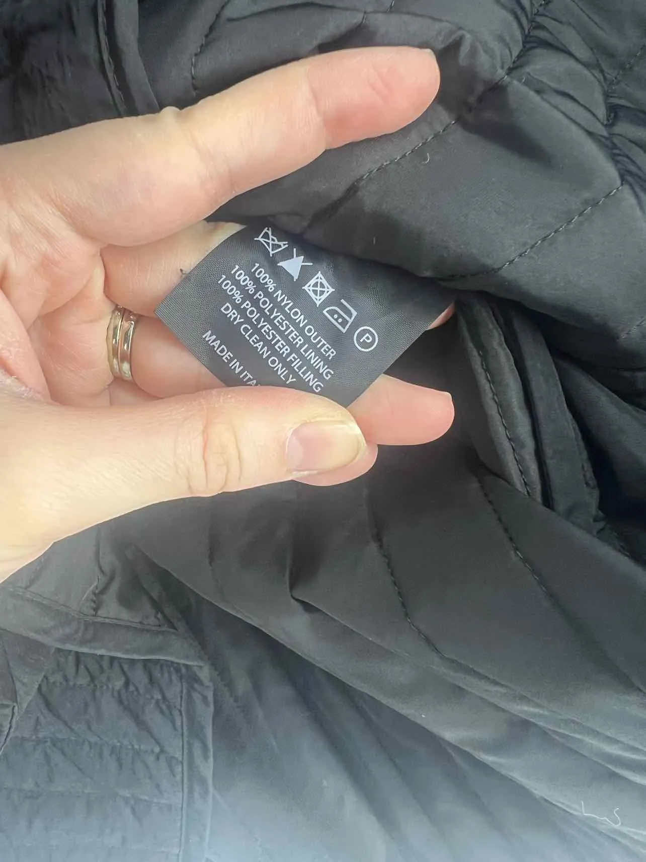 Craig Green Size L Black Quilted Men's Jacket- Men's