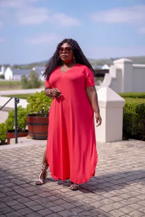 Curve bottom maxi