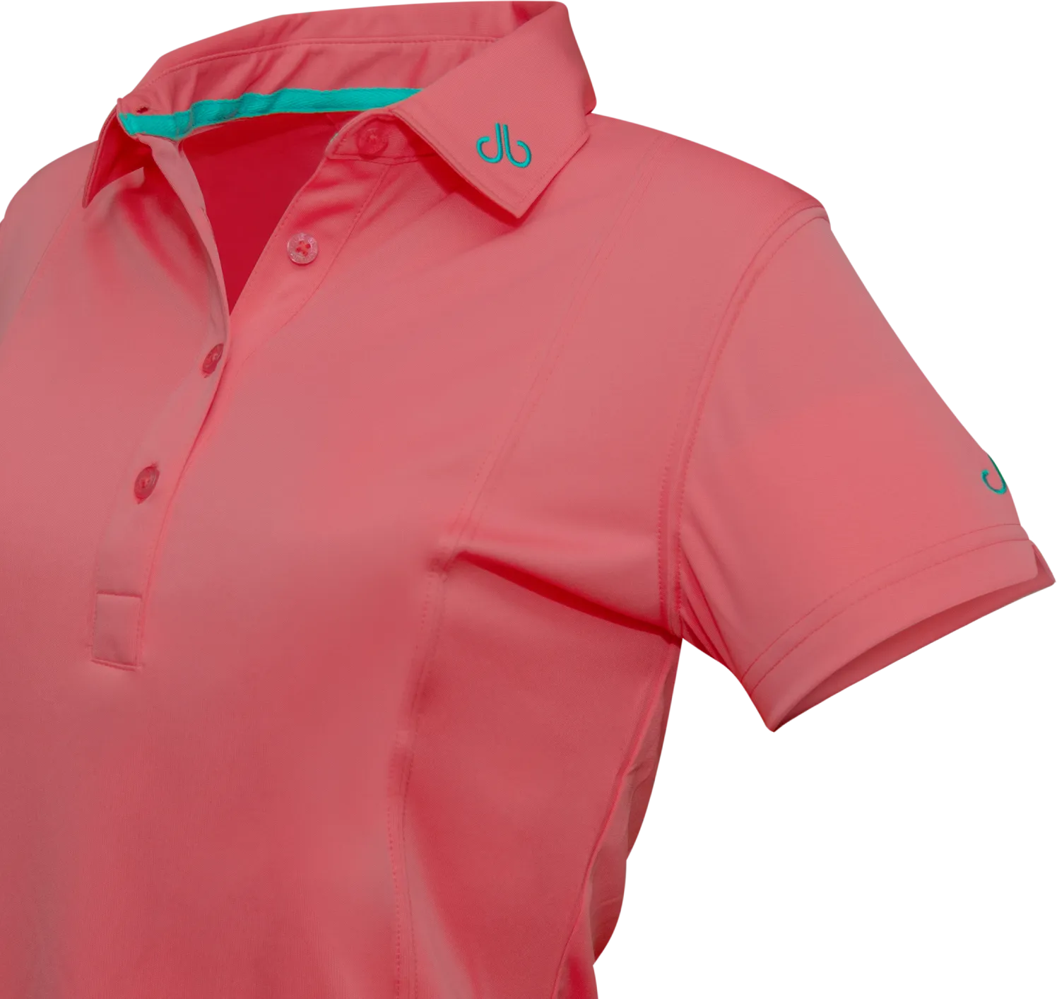 Dark Pink Designer Polo Shirt Women