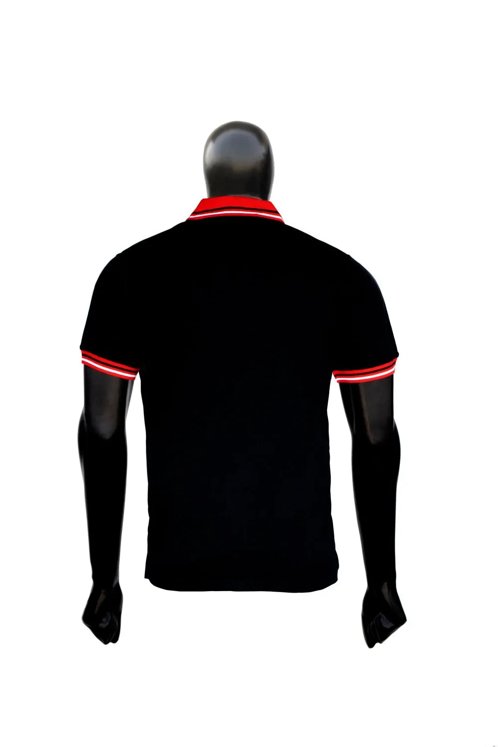 Detailing Merchandise Combo 1- WaveX Red and Black Collar T-Shirt   WaveX Detailing Apron   WaveX Detailing Cap