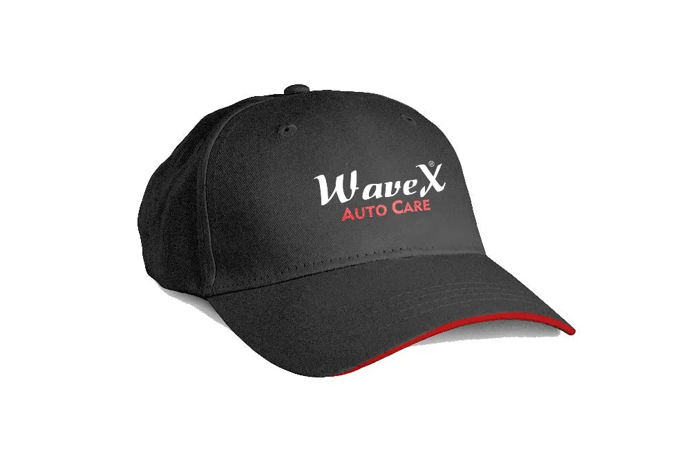Detailing Merchandise Combo 2- WaveX Dark Grey Collar T-Shirt   WaveX Detailing Apron   WaveX Detailing Cap