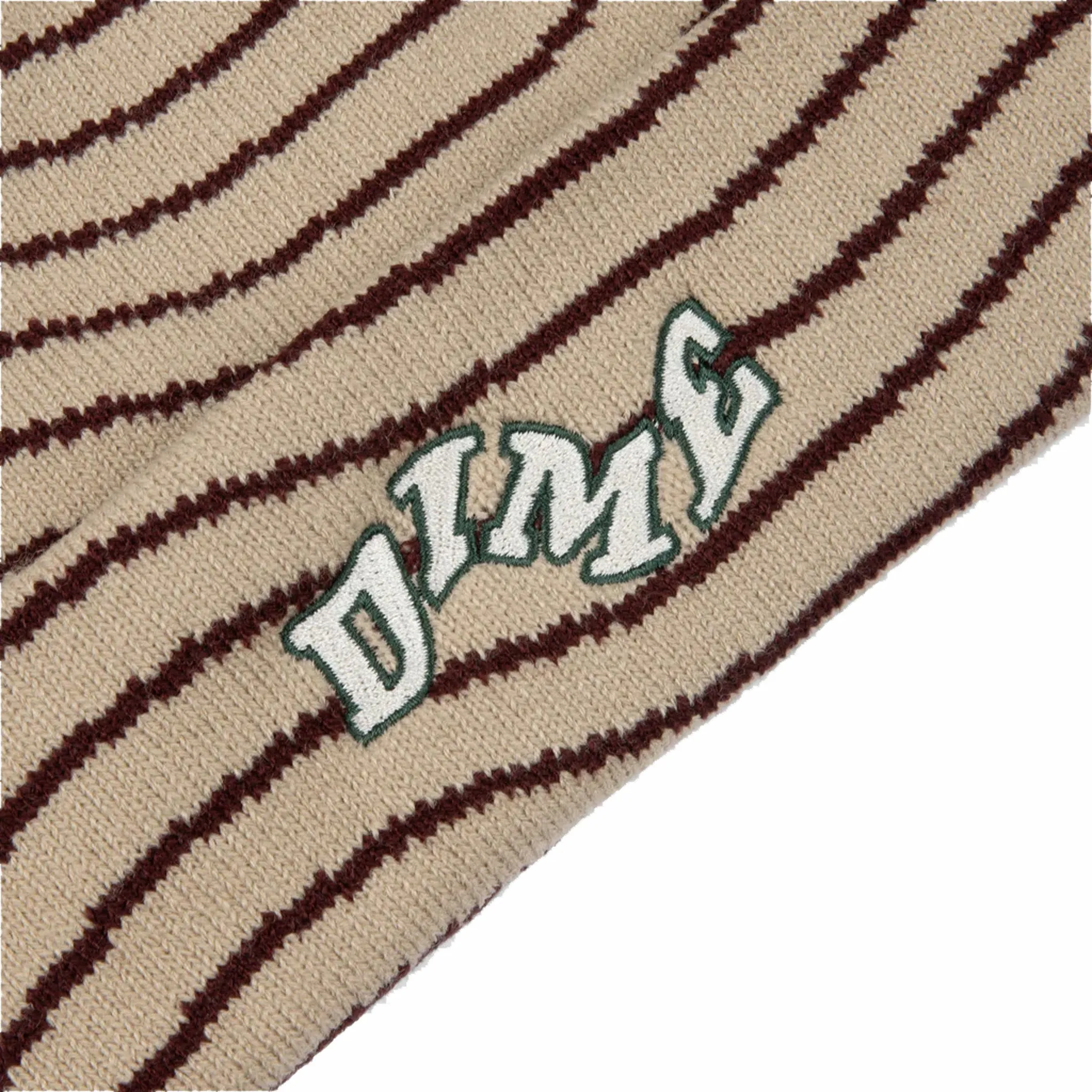 Dime College Wave Cuff Beanie (Tan)