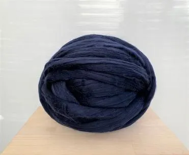 DIY Knit Kit With Needles, Lap Throw 30x50 in, Merino wool