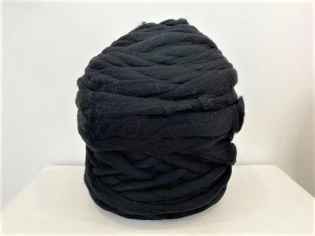 DIY Knit Kit With Needles, Lap Throw 30x50 in, Merino wool