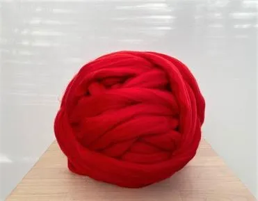 DIY Knit Kit With Needles, Lap Throw 30x50 in, Merino wool