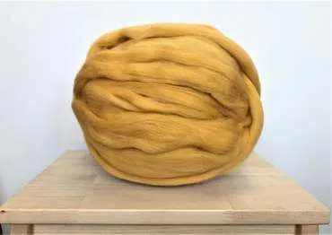 DIY Knit Kit with Needles, Medium Blanket 40x60 in, Merino wool