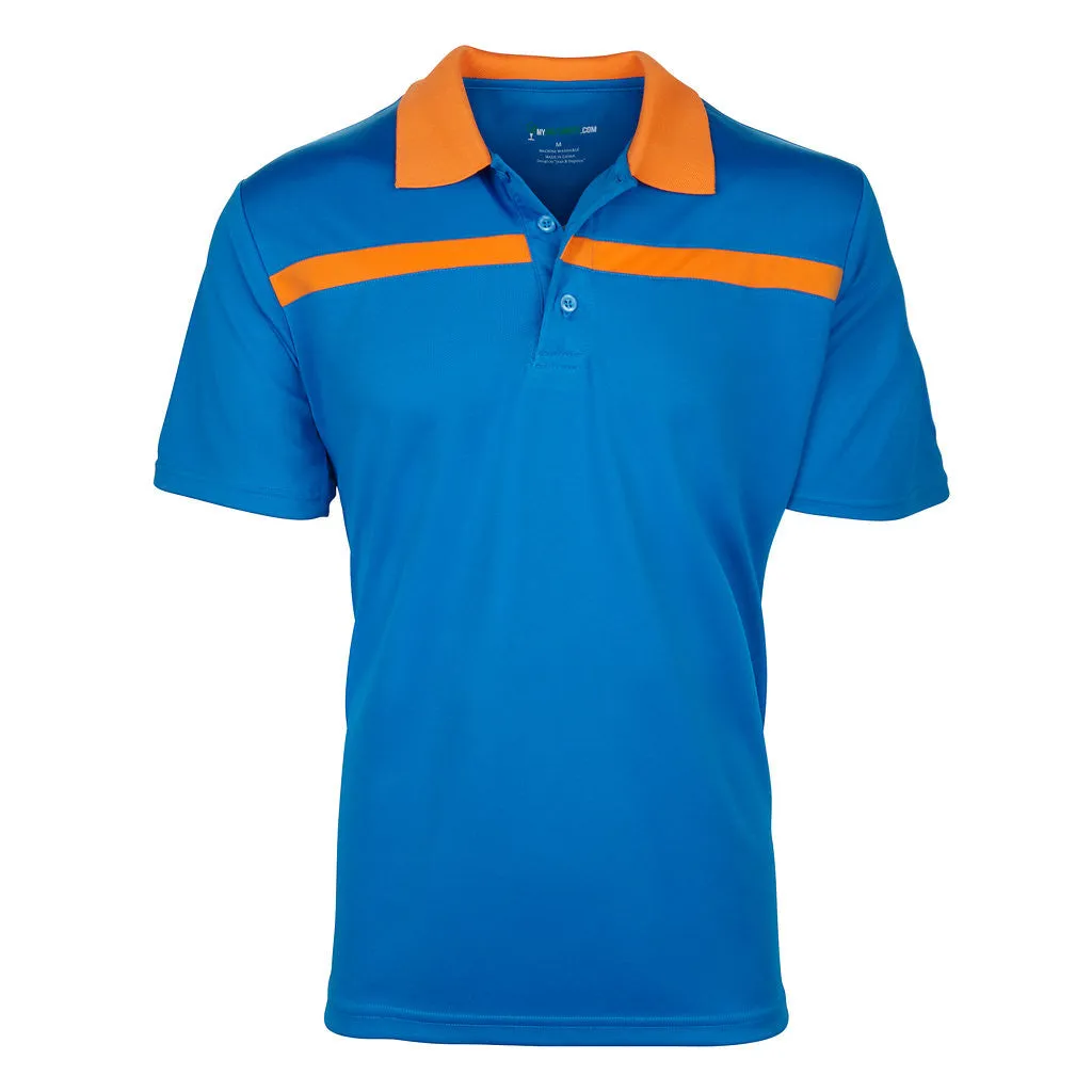 Dri-FIT Golf Shirts - Men’s Bold Line Contrast - Standard Fit 6544