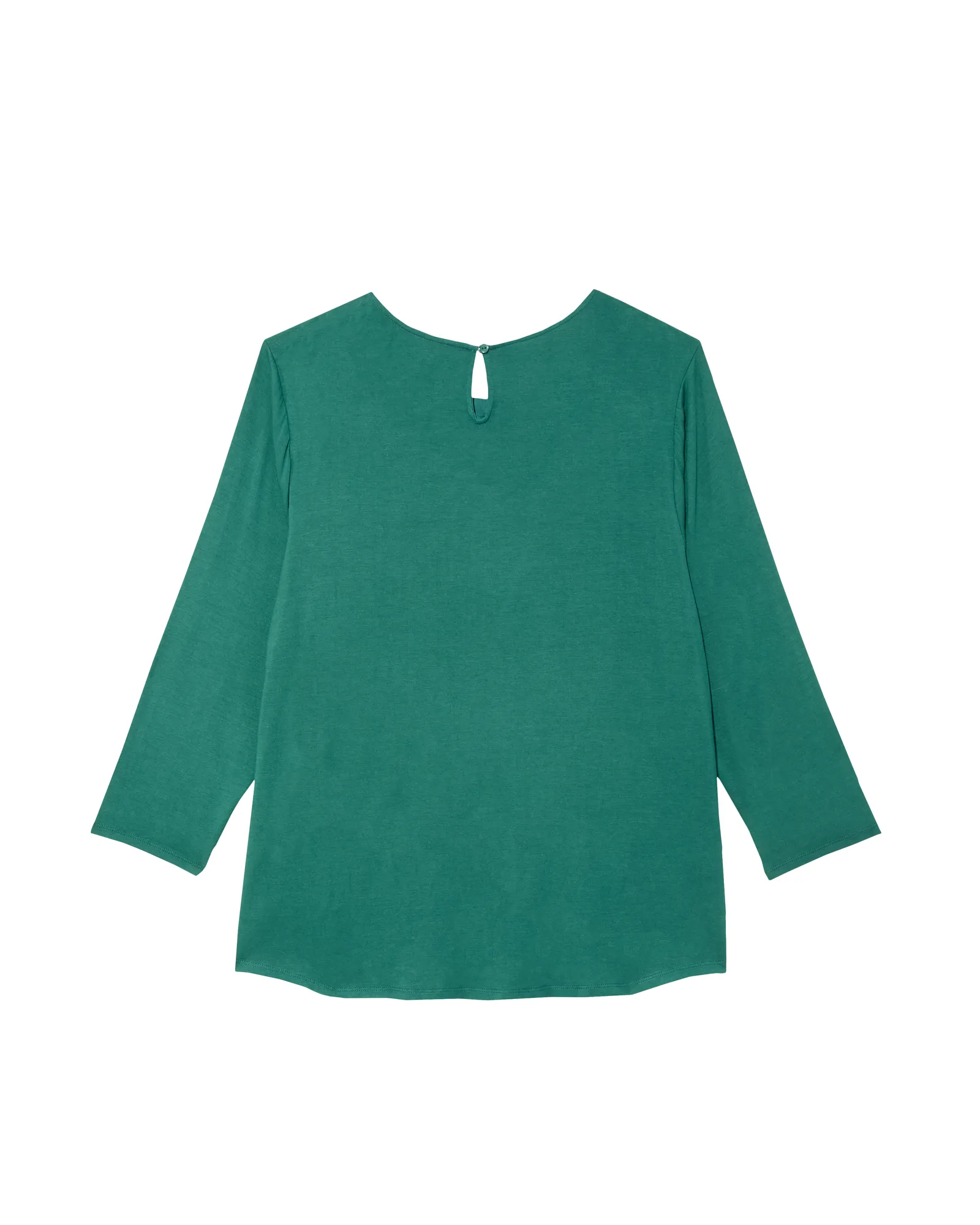 Esmeralda 3/4 Sleeve Front Pleat Blouse | Teal