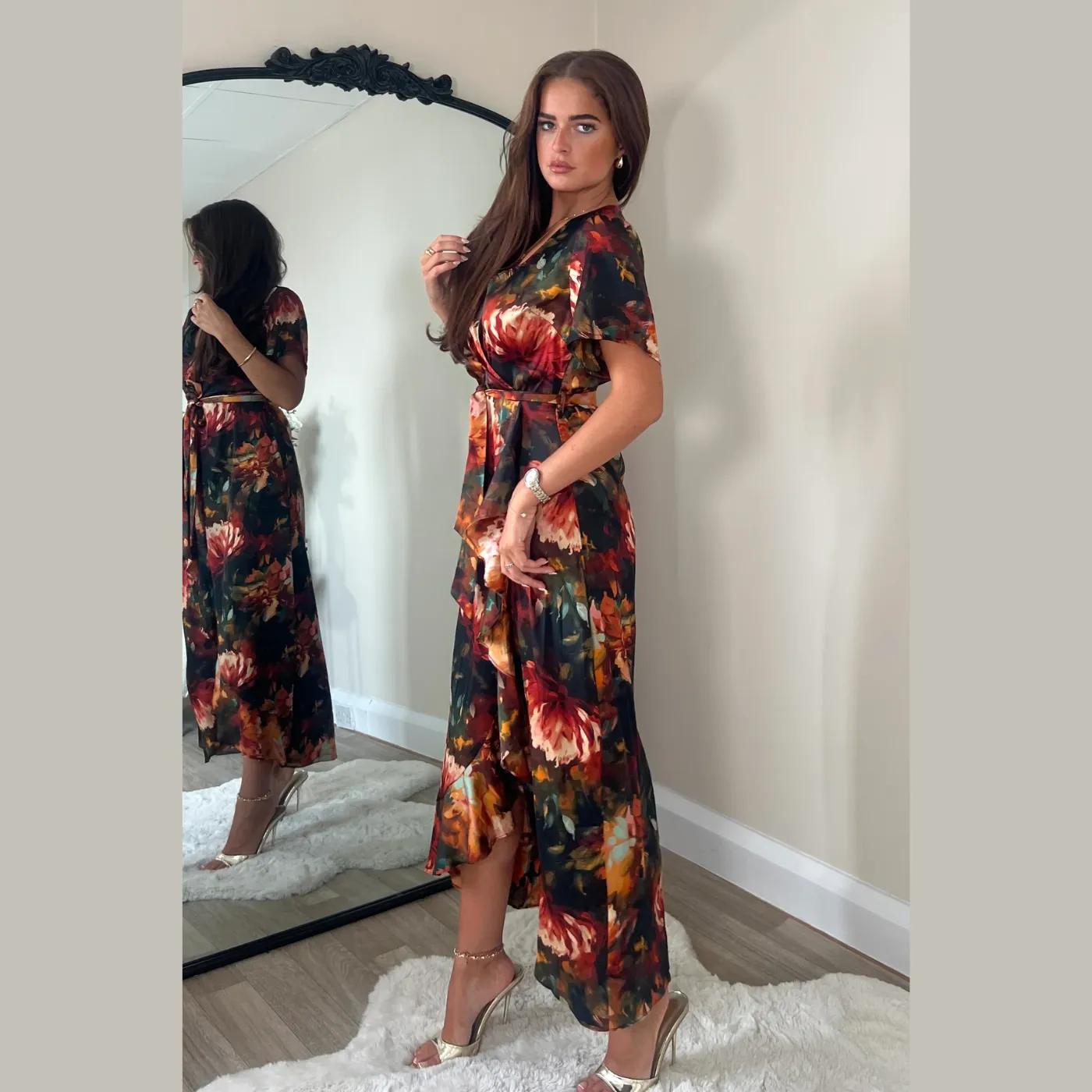 Farrah Split Hem Maxi Dress