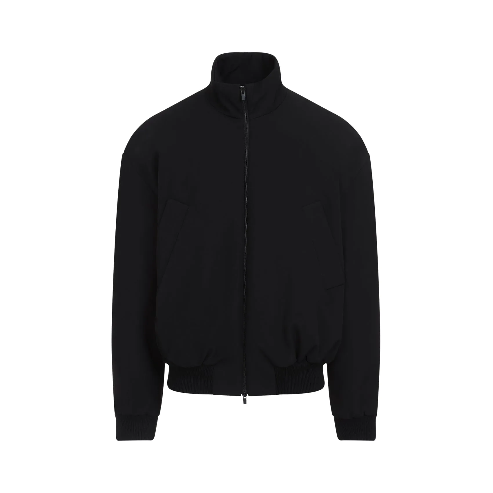 FEAR OF GOD High Neck Wool Blend Bomber Jacket