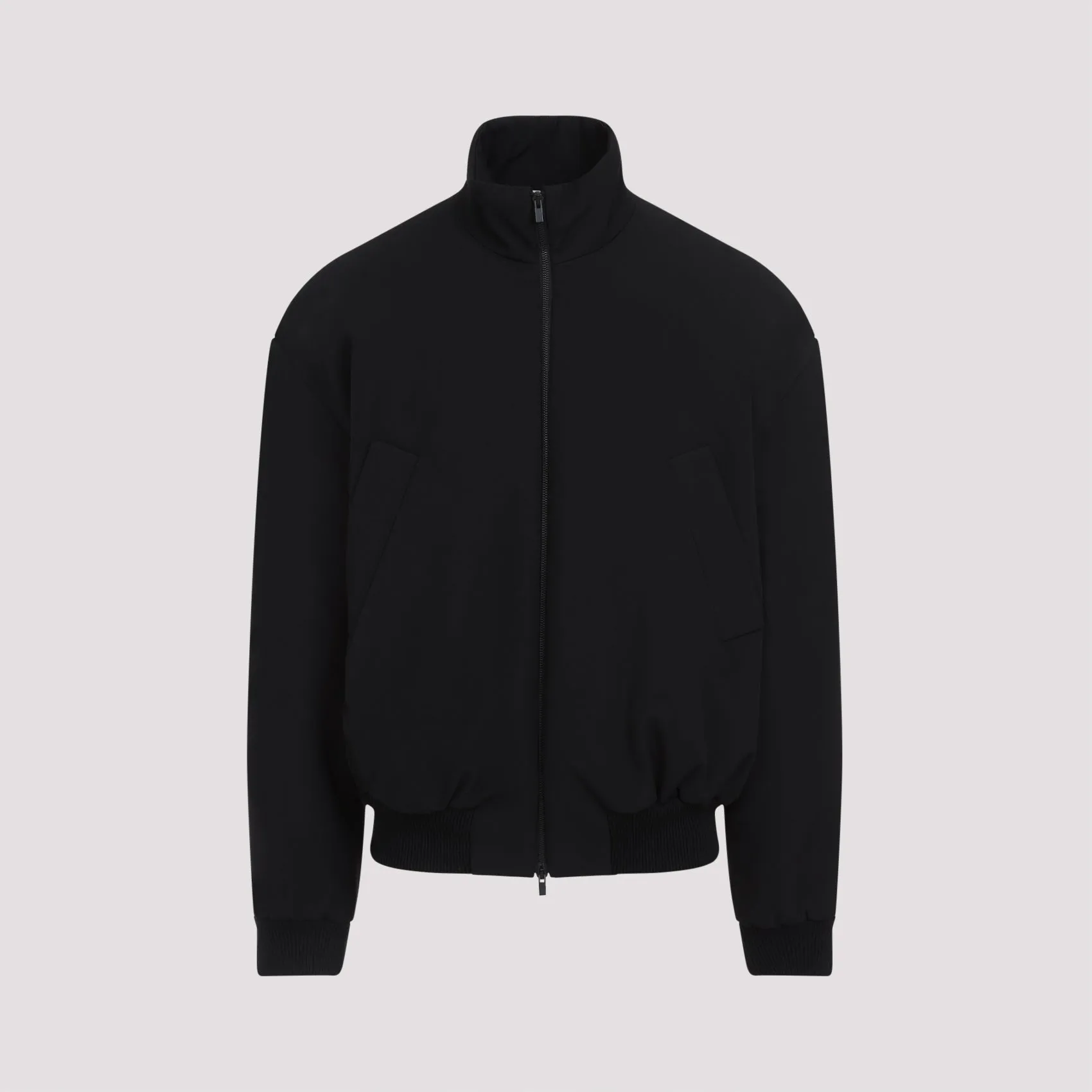 FEAR OF GOD High Neck Wool Blend Bomber Jacket