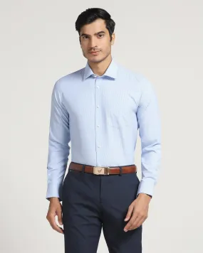 Formal Blue Check Shirt - Specter