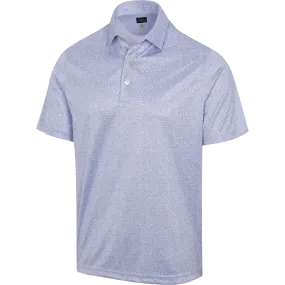 GREG NORMAN Men's 421 Black Heather Golf Polo (2024 Collection)