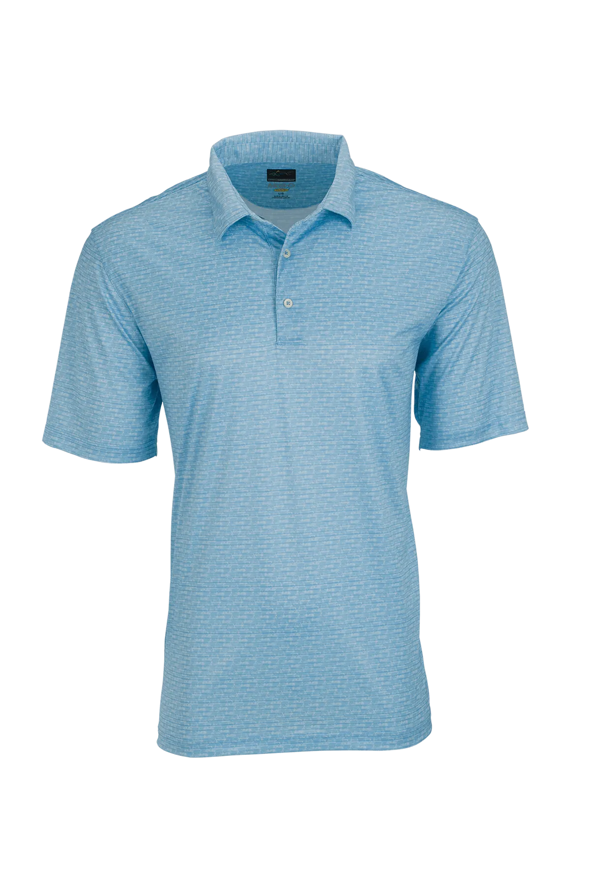 Greg Norman - Men's ML75 Microlux Cart Print Polo