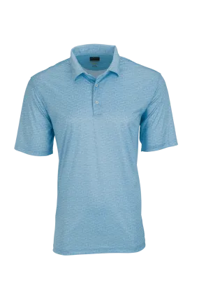 Greg Norman - Men's ML75 Microlux Cart Print Polo