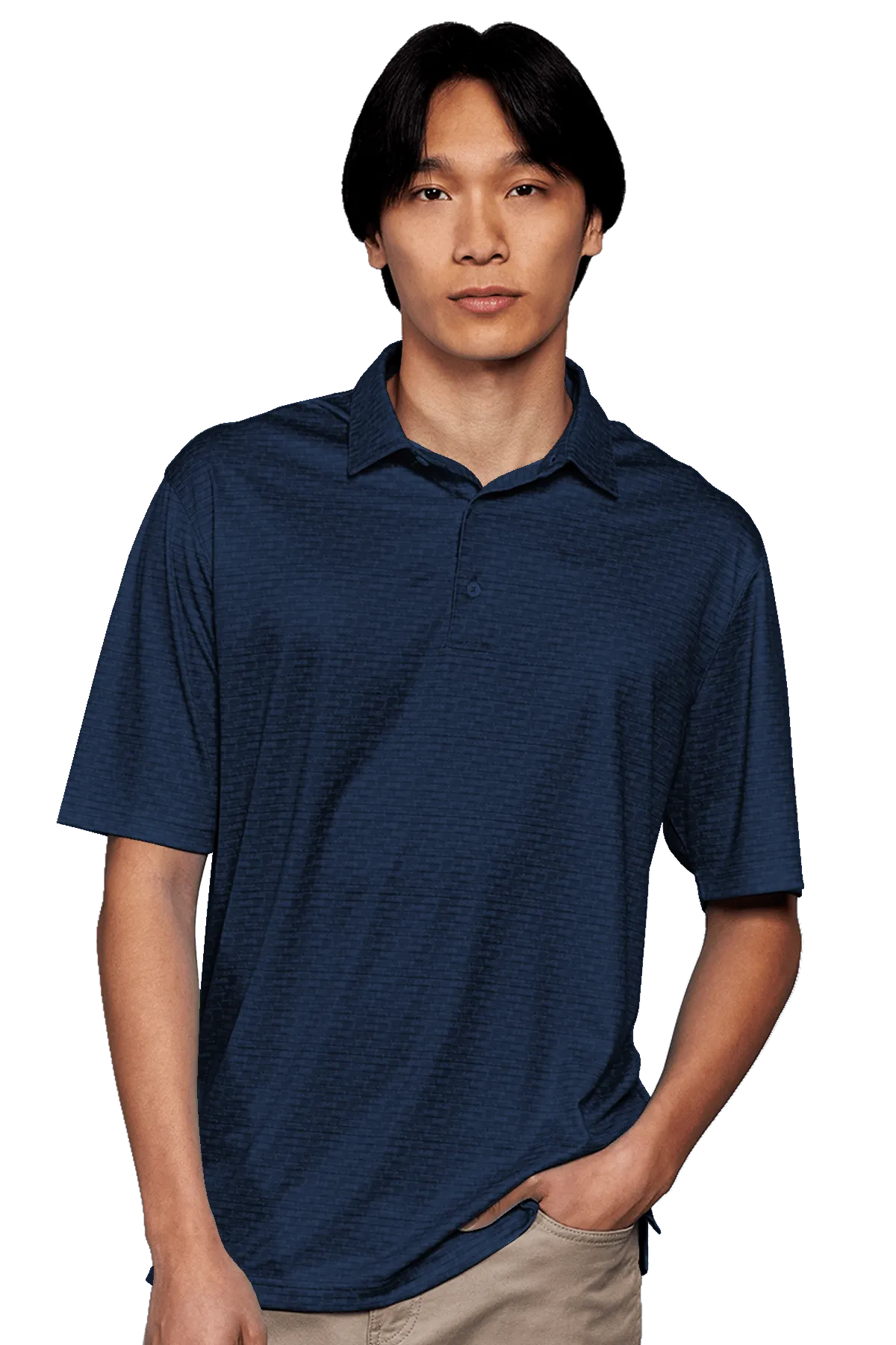 Greg Norman - Men's ML75 Microlux Cart Print Polo