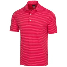 Greg Norman Men's Protek ML75 Microlux Striped Polo